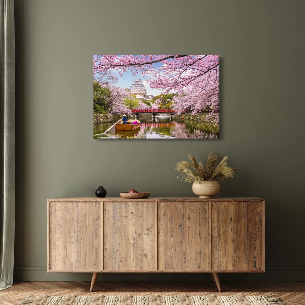 Tablou cu cireș japonez (90x60 cm)