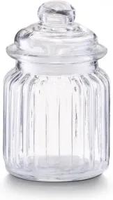 Borcan pentru depozitare din sticla Nostalgia, capac etans, 250 ml, Ø 8xH12,5 cm