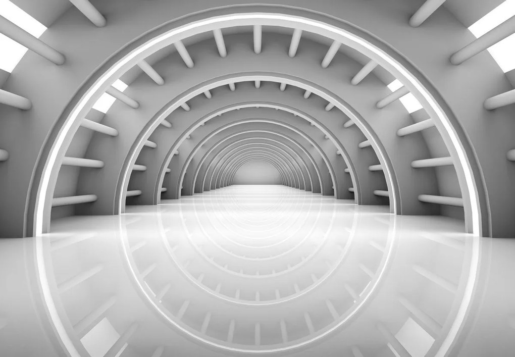 Fototapet - pasaj 3D (147x102 cm)