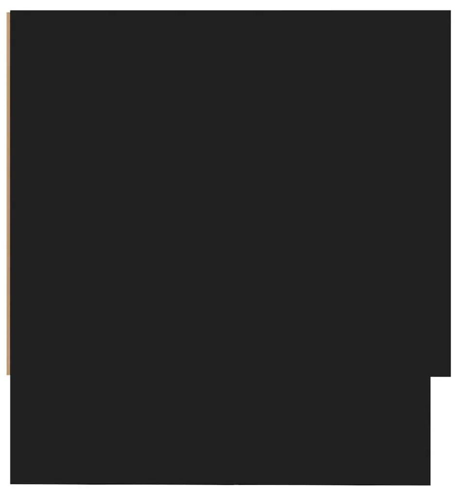 Sifonier, negru, 100x32,5x35 cm, PAL Negru, 1