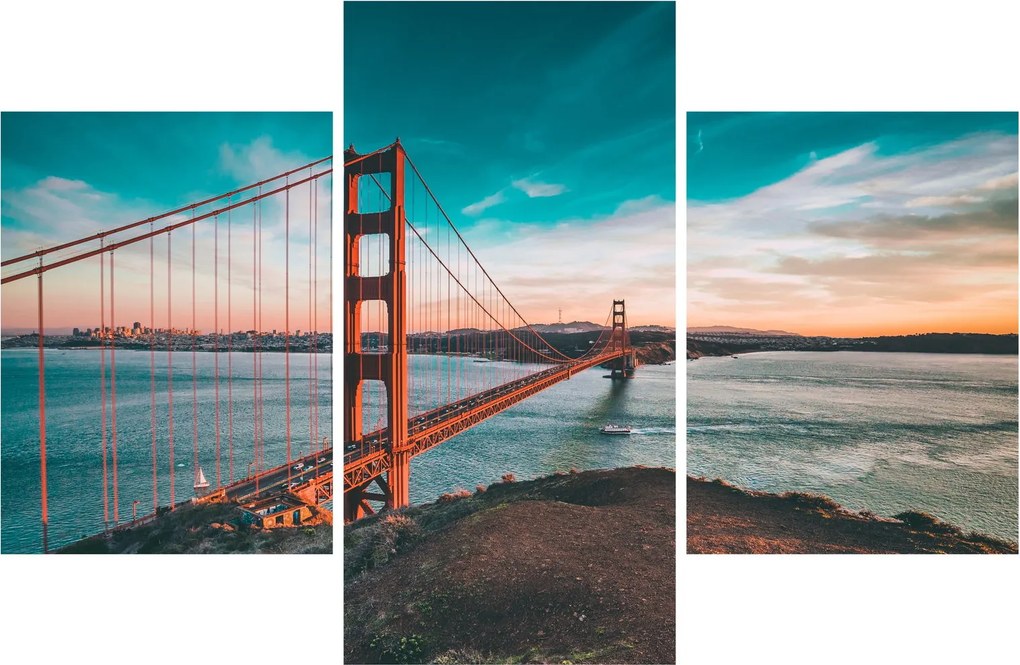 Tablou - Golden Gate, San Francisco (90x60 cm)