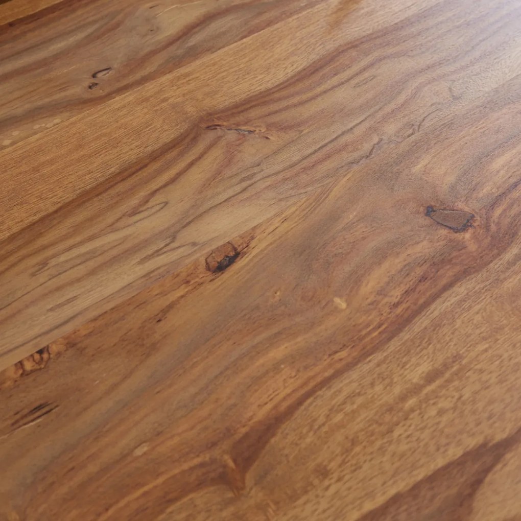 Masa design industrial Iron Craft 200cm Sheesham