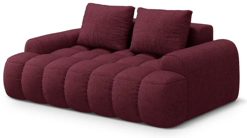 Canapea burgundy 175 cm Linz – Cosmopolitan Design