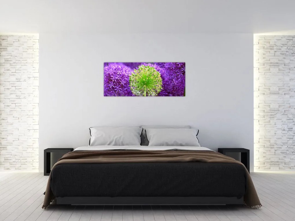 Tablou cu floare (120x50 cm)