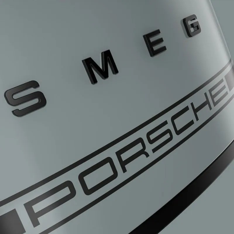 Prajitor de paine SMEG 50's Style Porsche TSF01PSGEU, 950 W, 2 felii, 6 trepte, Tava pentru firimituri, Cablu integrat, Otel inoxidabil, Verde