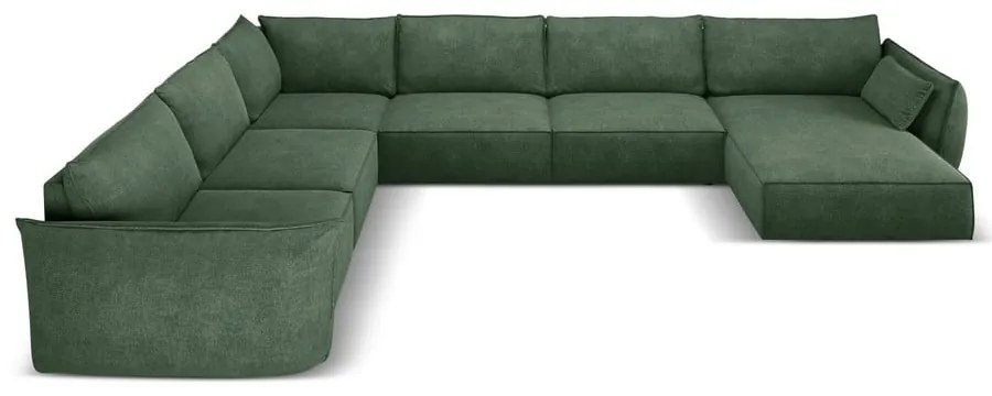Colțar verde închis (pe partea stângă) Vanda – Mazzini Sofas