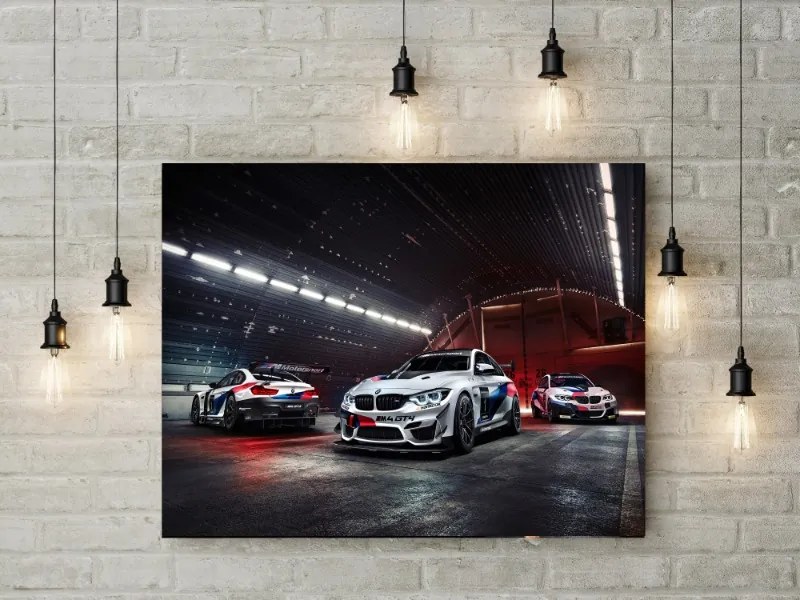 Tablou Canvas Racing BMW 120x80 cm
