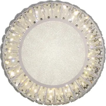 JUST LIGHT. 15221-17 - Plafonieră LED KULUNKA LED/32W/230V crom