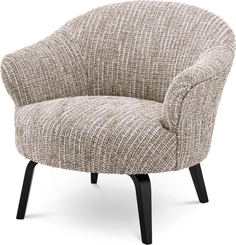 Fotoliu design elegant LUX Moretti, bej mademoiselle 115530 HZ