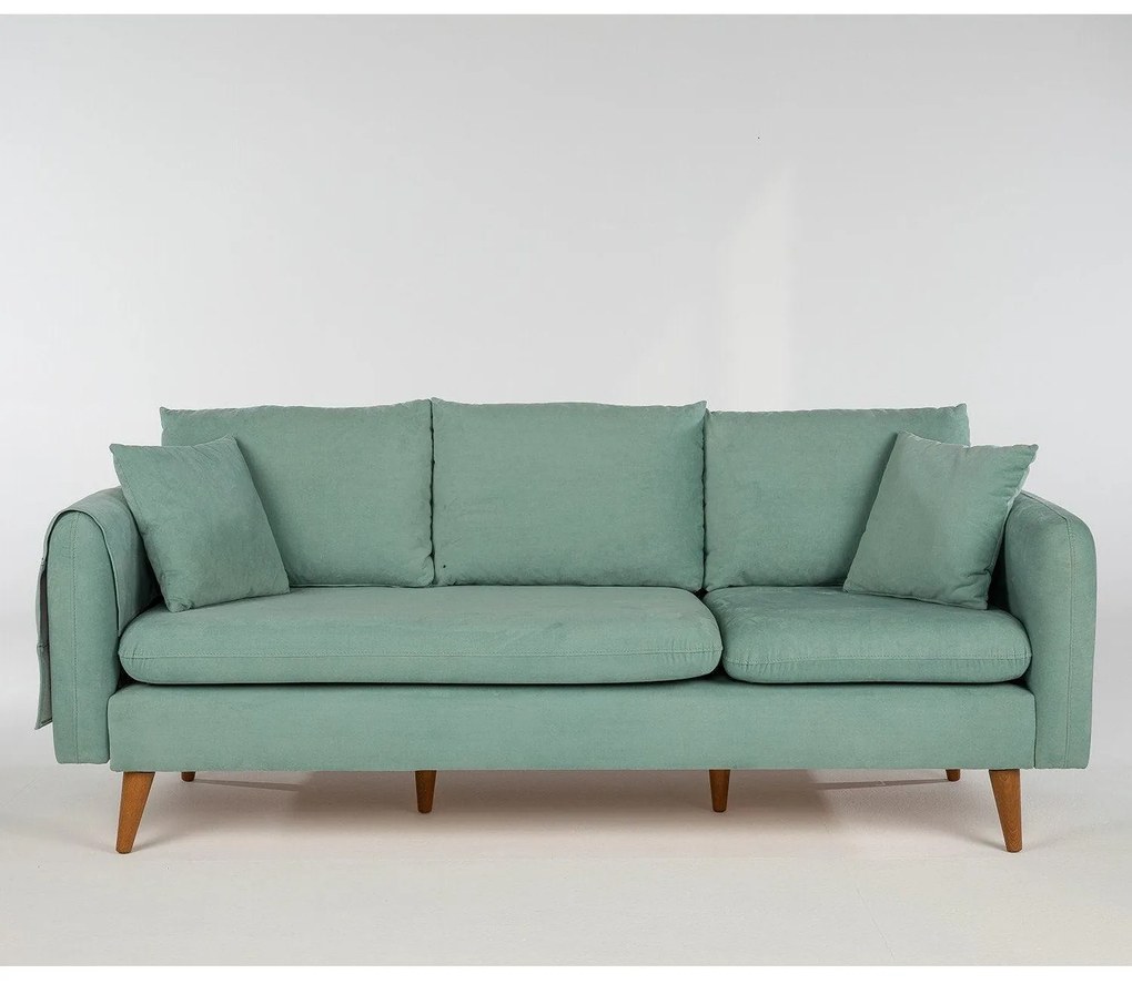 Canapea Fixa cu 3 locuri Eftal, 215 x 91 x 85 cm