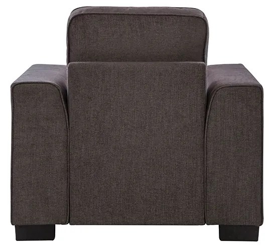 FOTOLIU CLARISSE, 94.5X86X90 CM, CULOARE GRI, MATERIAL TEXTIL, PERNA DEHUSABILA