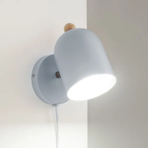 Brilagi - Aplică spot de perete GALLION 1xE27/15W/230V, albastră