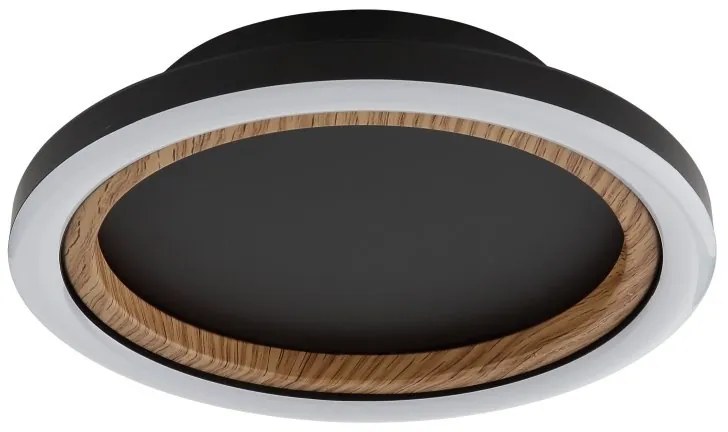 Plafoniera LED aluminiu cu efect de lemn DAKARI I