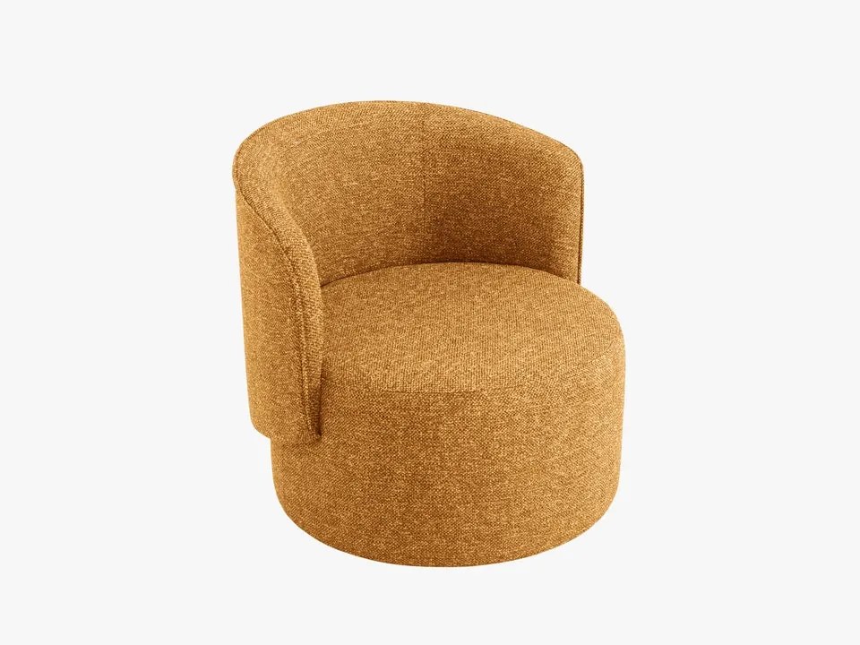 Fotoliu Golda boucle L74 cm