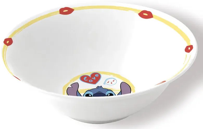 Disney Lilo și Stitch Heart set de masă din porțelan în cutie de cadou