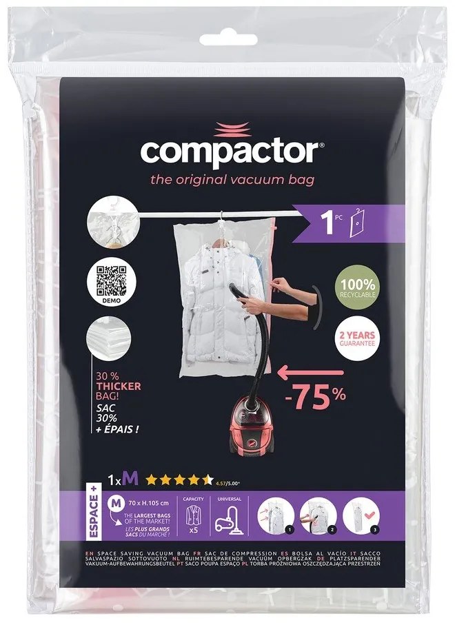 Sac de vidat Espace M – Compactor