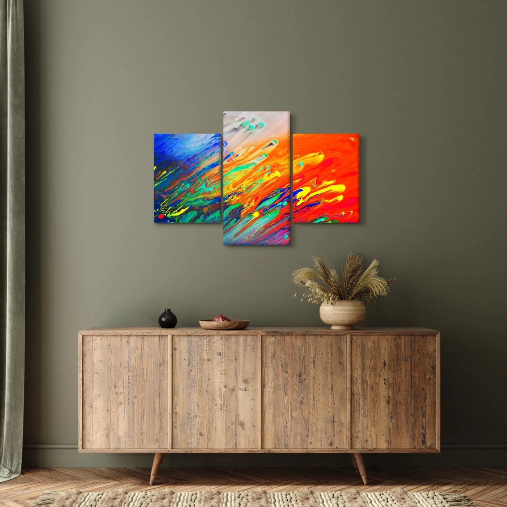 Tablou - Abstract colorat (90x60 cm)