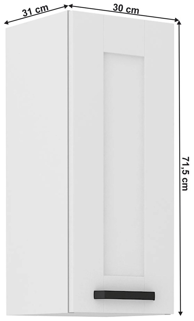 Dulap superior Lesana 1 (alb) 30 G-72 1F . 1063904