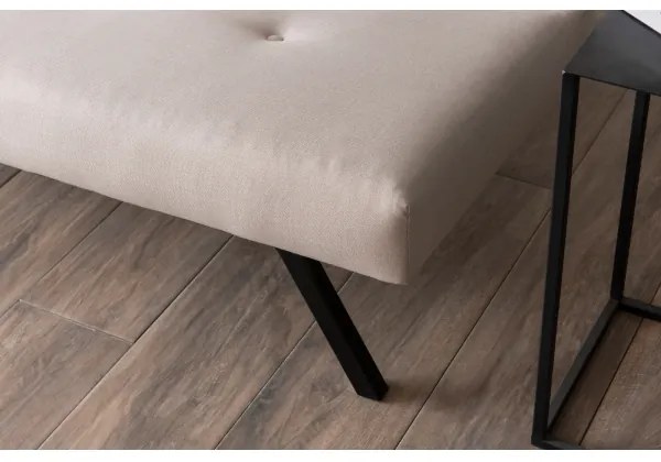 Canapea LOKO, 2 locuri, crem/bej