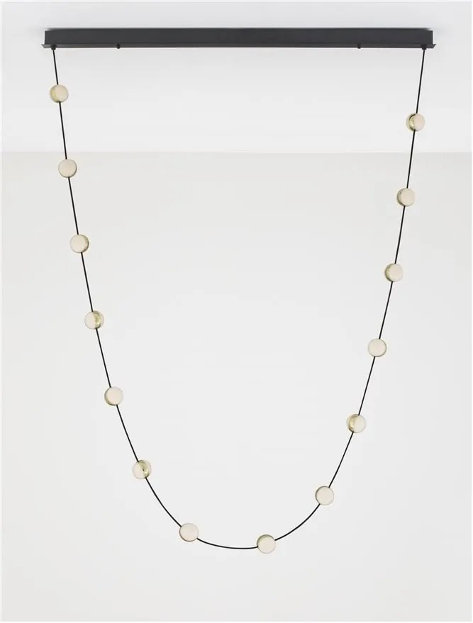 Lustra LED suspendata, deosebita design lux ALCINOE