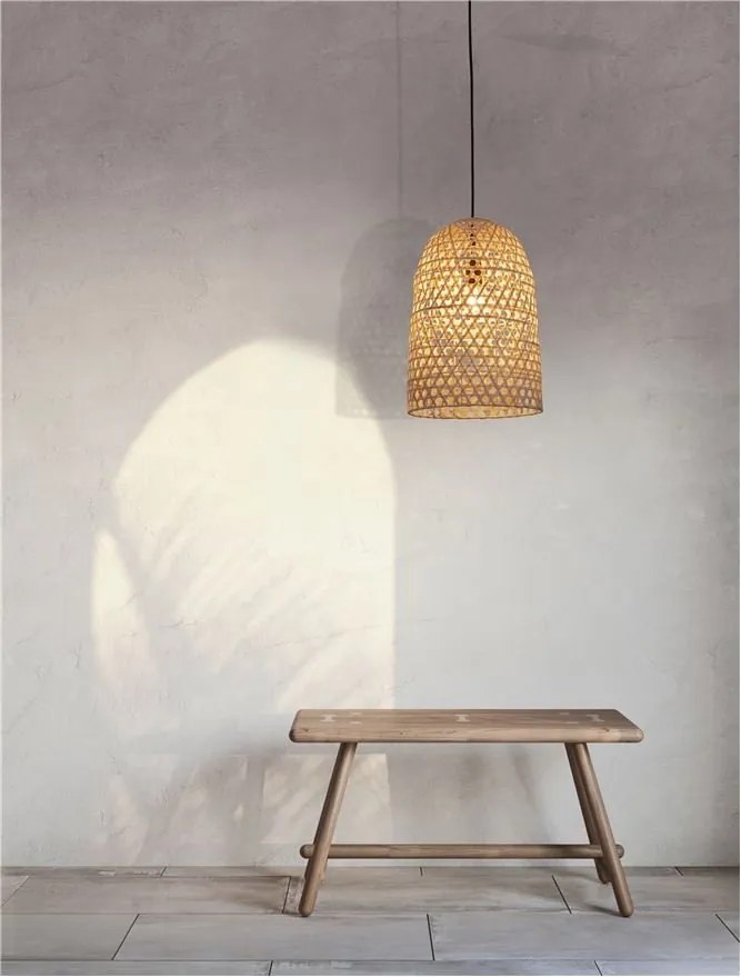 Lustra / Pendul modern design natural ratan AURORA