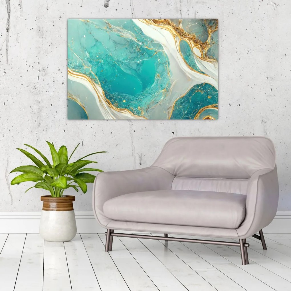 Tablou - Designul marmurei II. (90x60 cm)