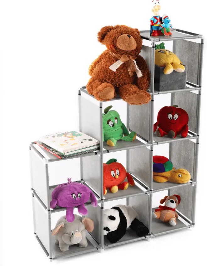 Raft multifuncţional, gri, BARIN