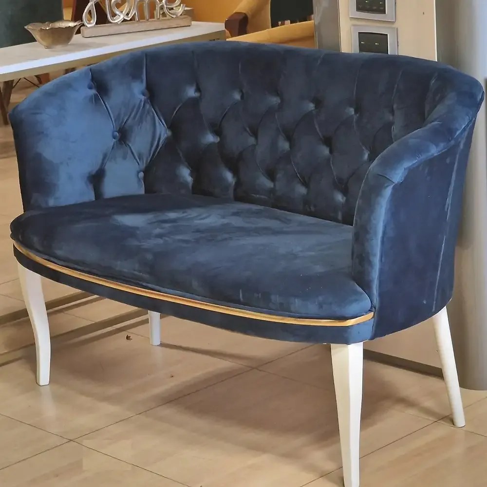 Set canapea Milano Relax Homs textil albastru