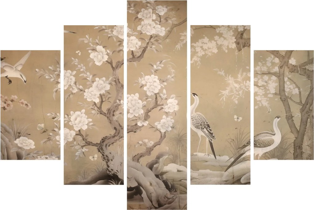 Tablou - Desen animat peisaj japonez (150x105 cm)