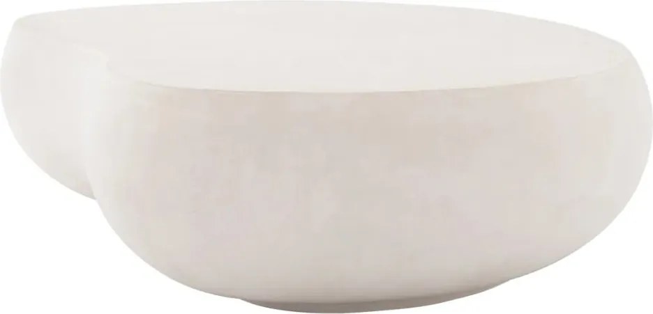 Masuta de cafea design LUX pentru interior si exterior Prime crem