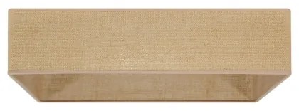 Brilagi - Corp de iluminat LED dimabil VELVET SQUARE LED/24W/230V cu telecomandă, maro