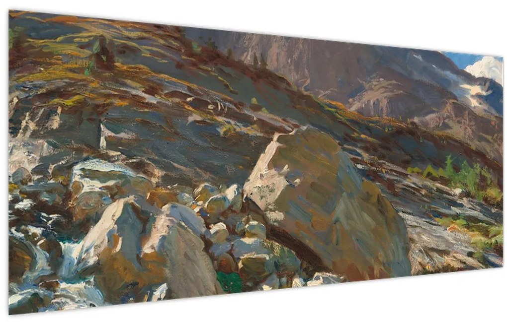 Tablou - John Singer Sargent, Simplon Pass, reproducere (120x50 cm)