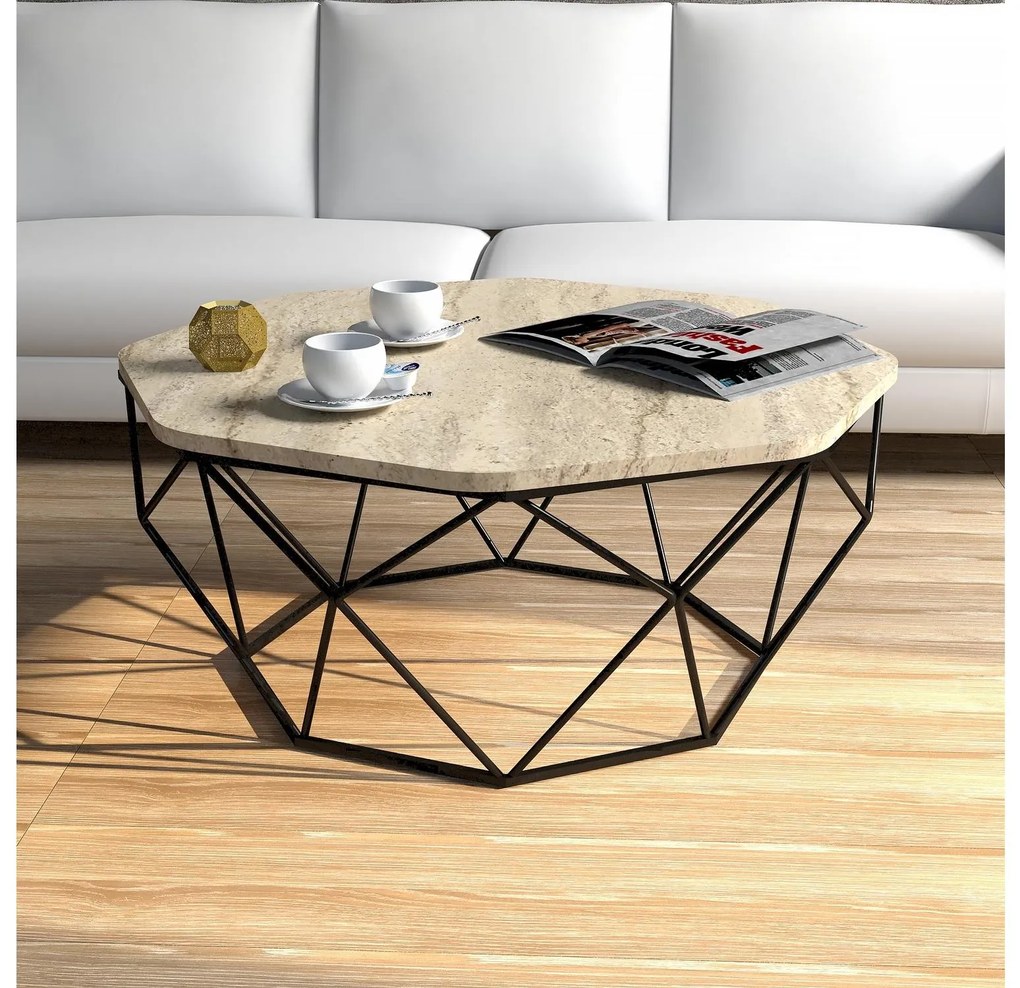 Măsuță cafea Diamon (travertin). 1107972