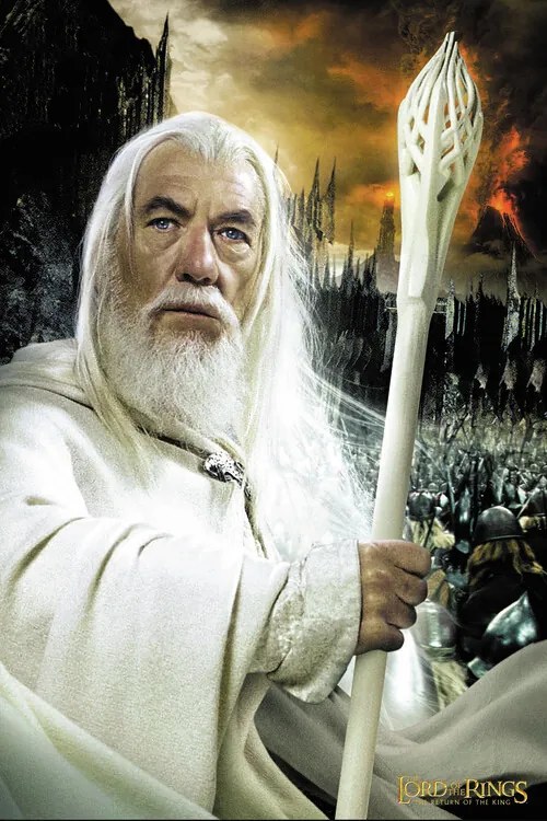 Poster de artă Stăpânul Inelelor  - Gandalf