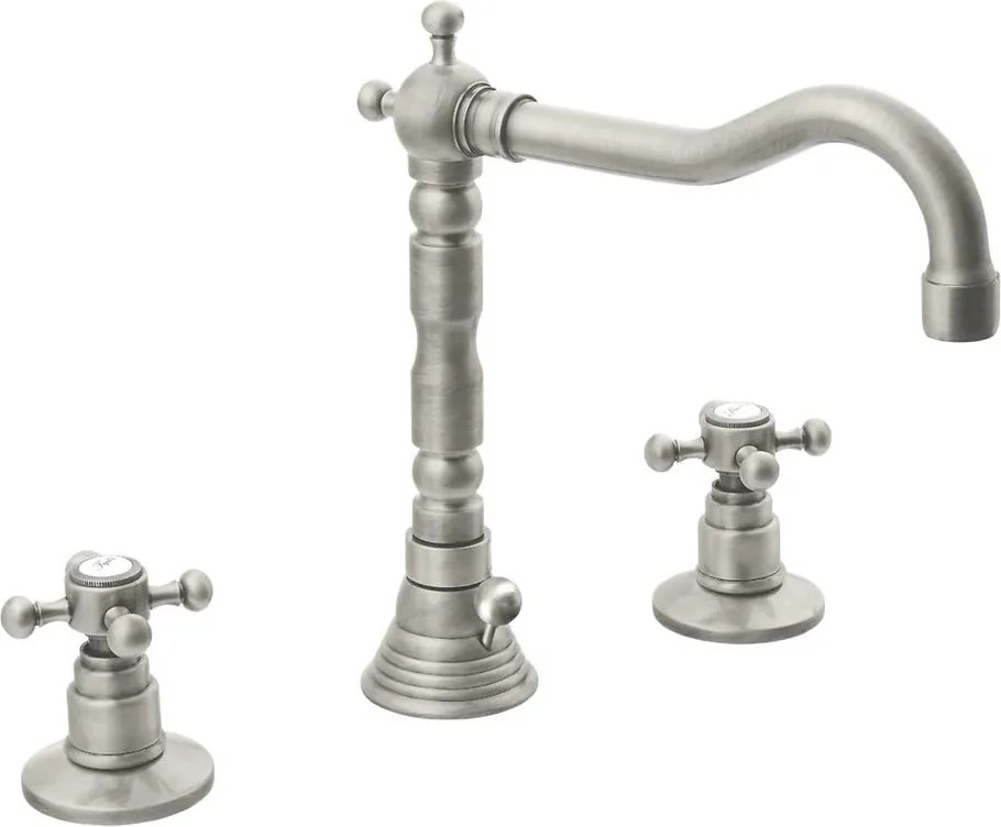 Baterie argintiu-mat pentru chiuvetă Antea – Sapho