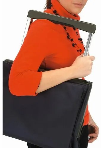 Geantă de cumpărături Rolser Plegamatic Original MF, cu role, negru