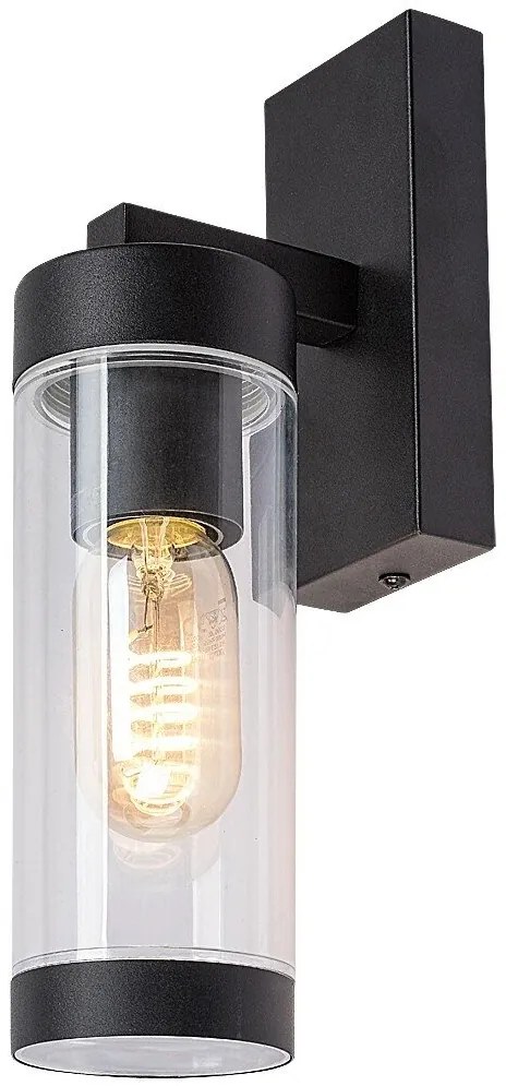 Aplica pentru iluminat exterior design modern IP44 Kolta negru