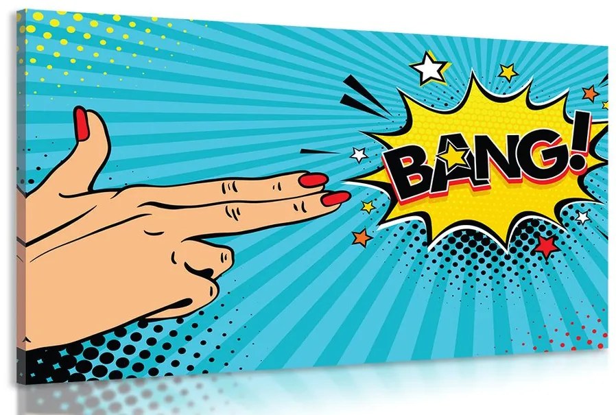 Tablou cu motiv pop art - BANG!