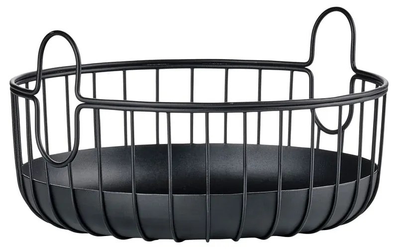 Coș de depozitare din sârmă din metal ø 22x8 cm Inu – Zone