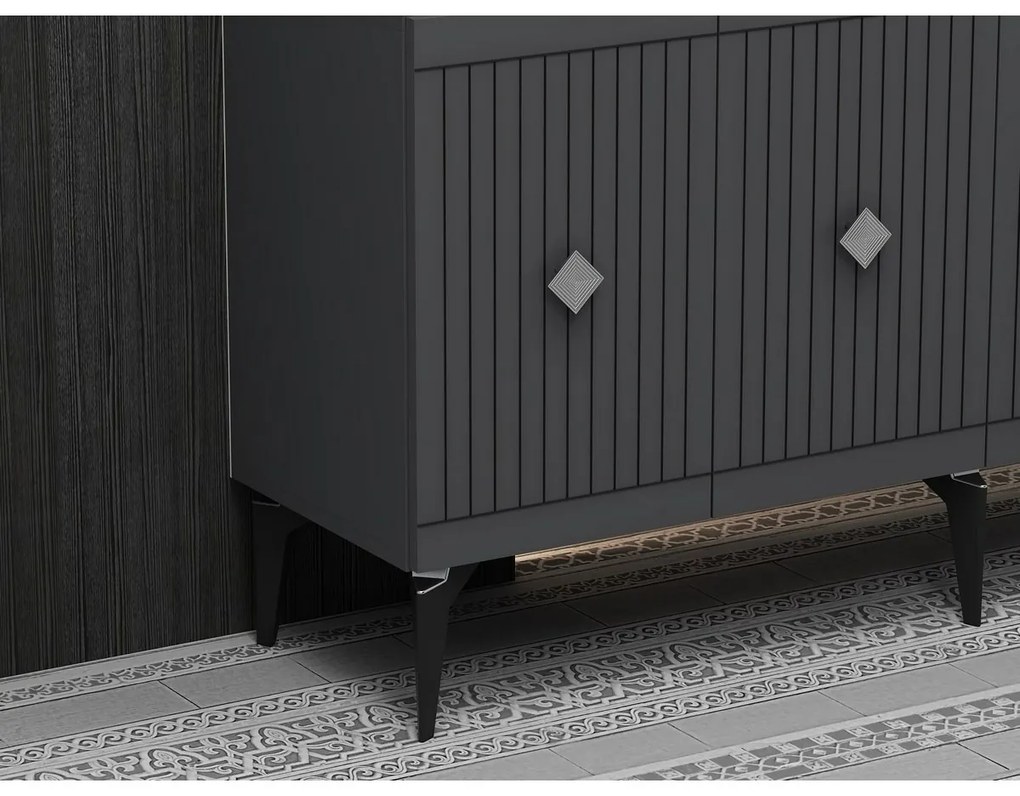 Dulap Midas Anthracite and Silver