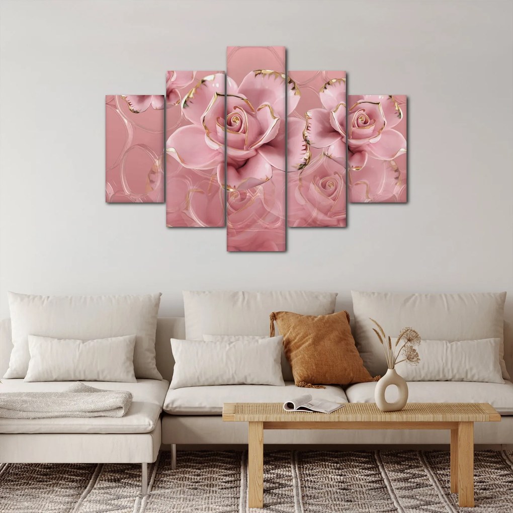 Tablou - Decor floral (150x105 cm)