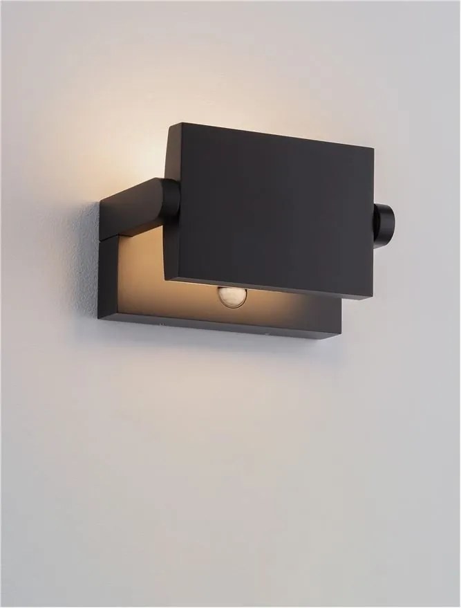 Aplica LED de exterior directionabila cu senzor solar IP54 GERBER