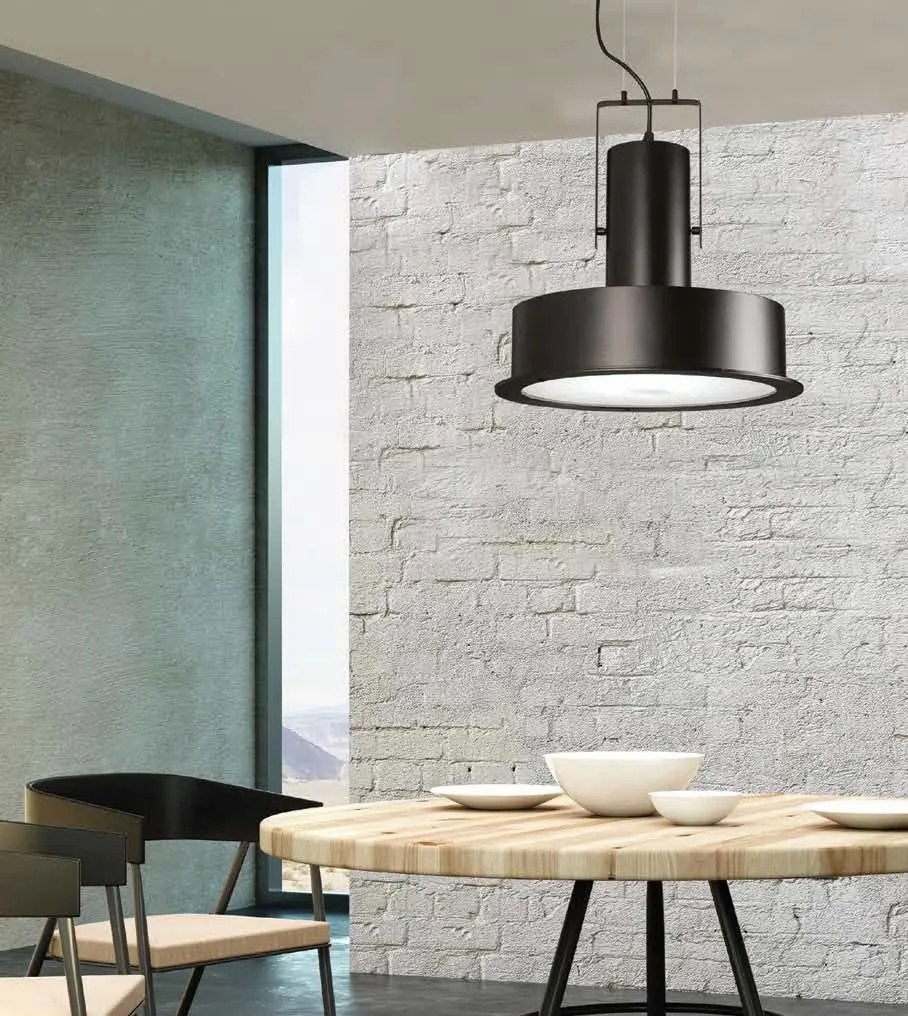 Lustra, Pendul design modern Single negru