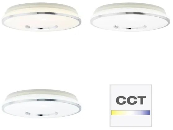 Plafonieră LED RGBW dimabilă Brilliant VISITATION LED/32W/230V + telecomandă