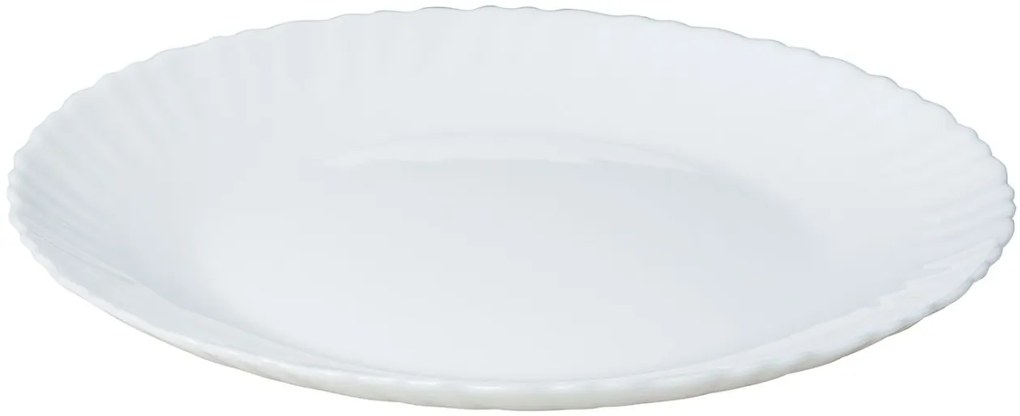 Set farfurii 18 piese, opal, alb Kinghoff KH1875