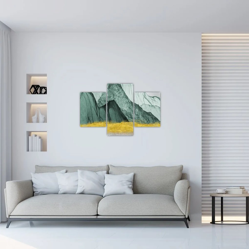 Tablou - Munții Smarald N⁰2 (90x60 cm)