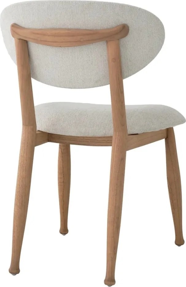 Scaun design elegant LUX Allston, sentier cream/ natur