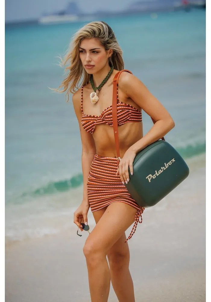 Cutie termoizolantă verde-închis 6 l Classic Black – Polarbox