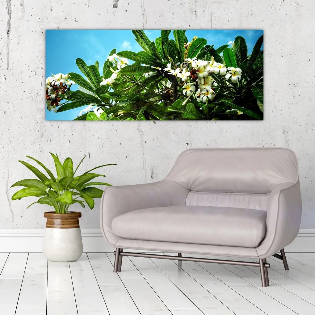 Tablou - Plumeria (120x50 cm)