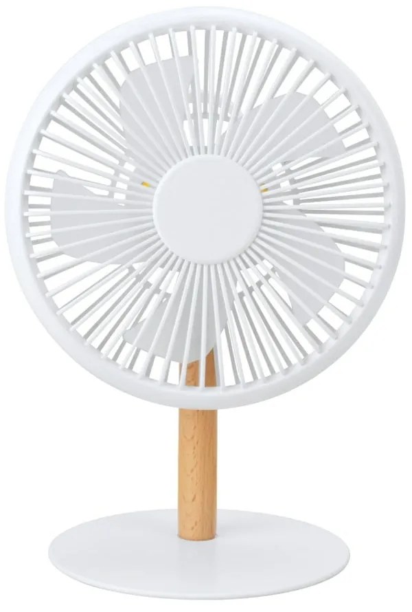 Veioză crem cu ventilator cu telecomandă (înălțime 26 cm) Beyond – Gingko